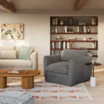 Leigh 42_ Lounge Chair - Silver Gray