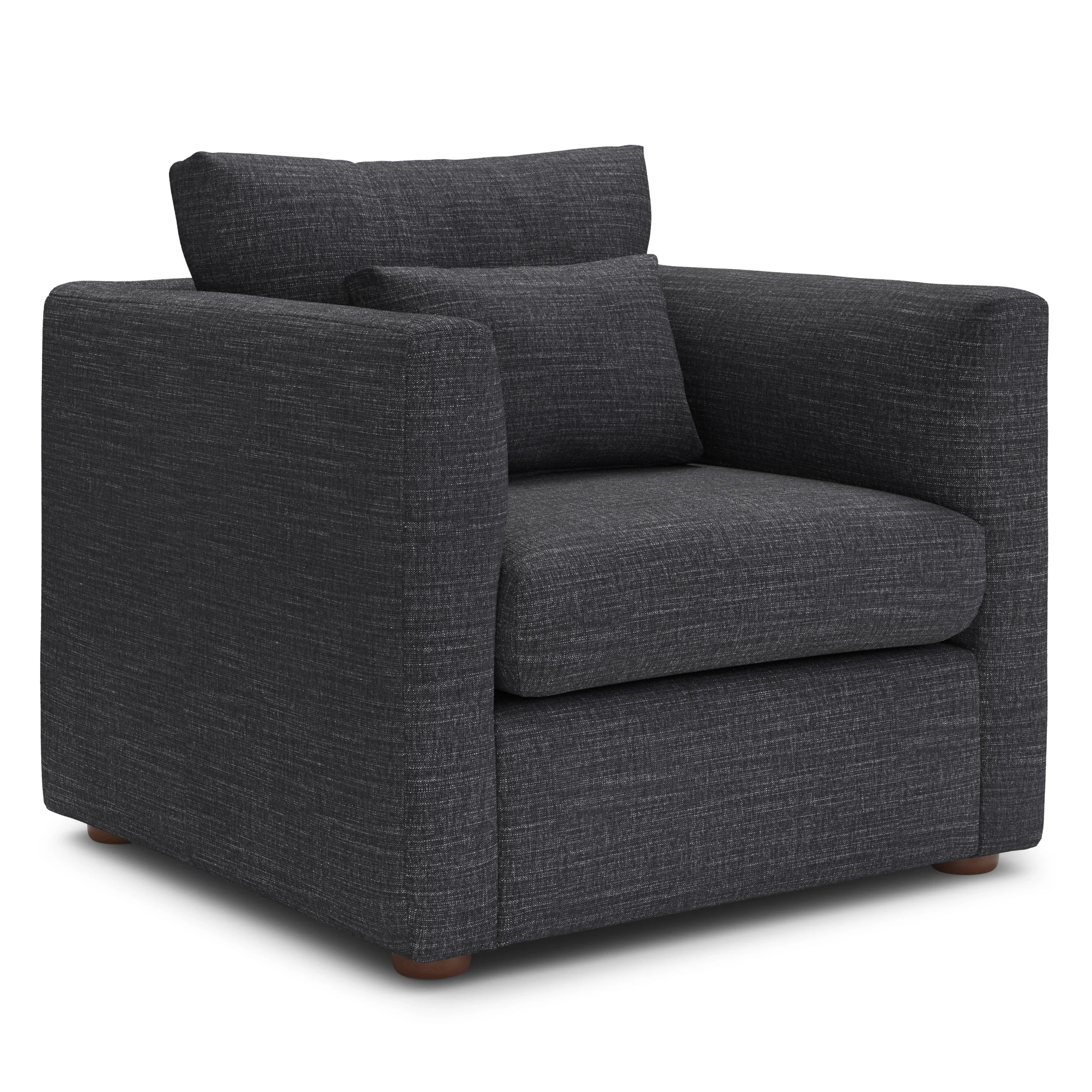 Marina 38_ Lounge Chair - Napa Charcoal - Image 12