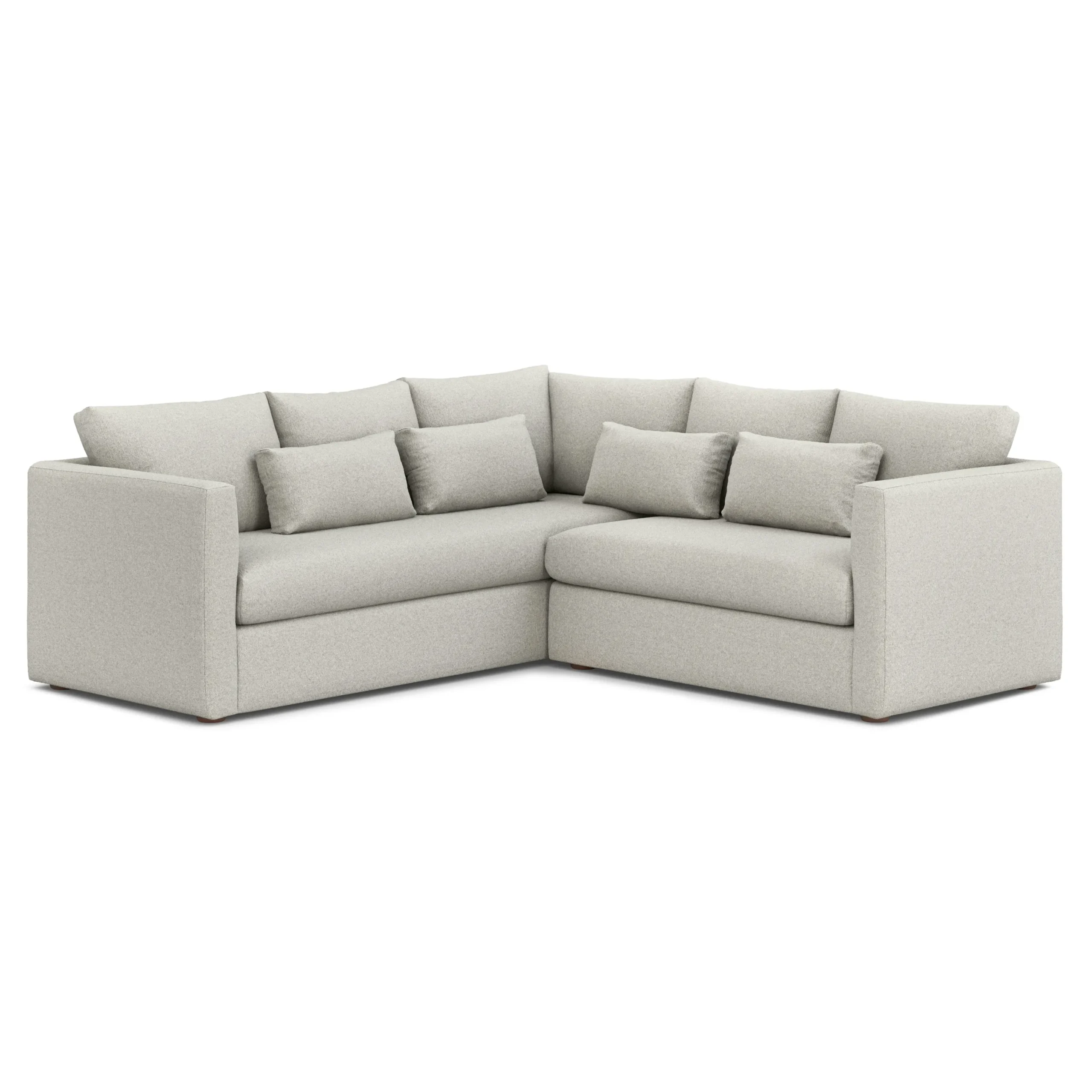 Marina 92_ Corner Sectional - Clover Ivory - Image 3