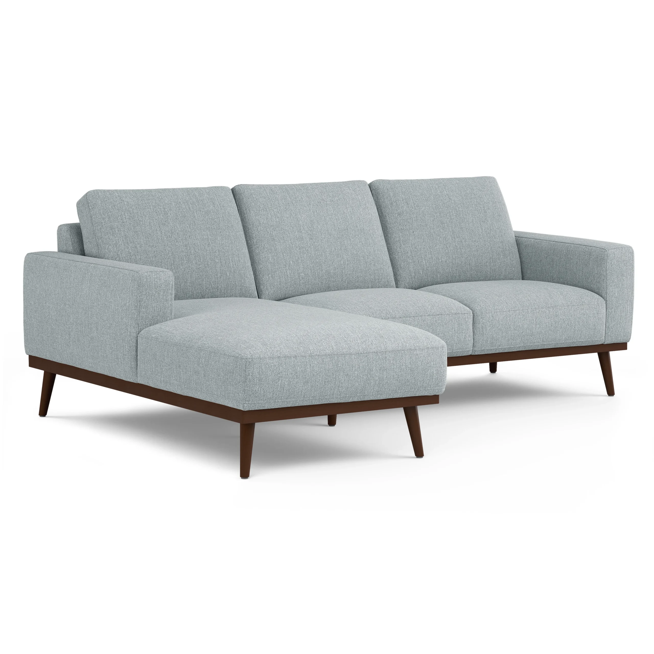 Rhett 93_ Left Chaise Sectional - Harbor Gray - Image 3