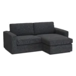 Riley 84_ Reversible Storage Sectional - Napa Charcoal