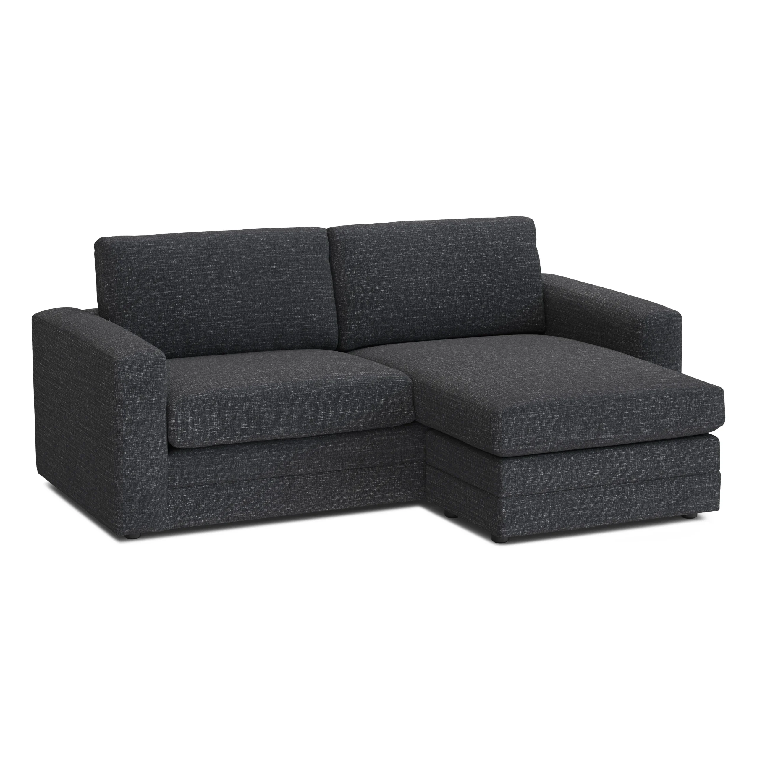 Riley 84_ Reversible Storage Sectional - Napa Charcoal - Image 3