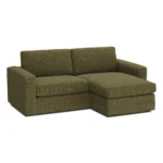 Riley 84_ Reversible Storage Sectional - Napa Moss