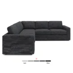 Riley 104_ Corner Sectional - Napa Charcoal