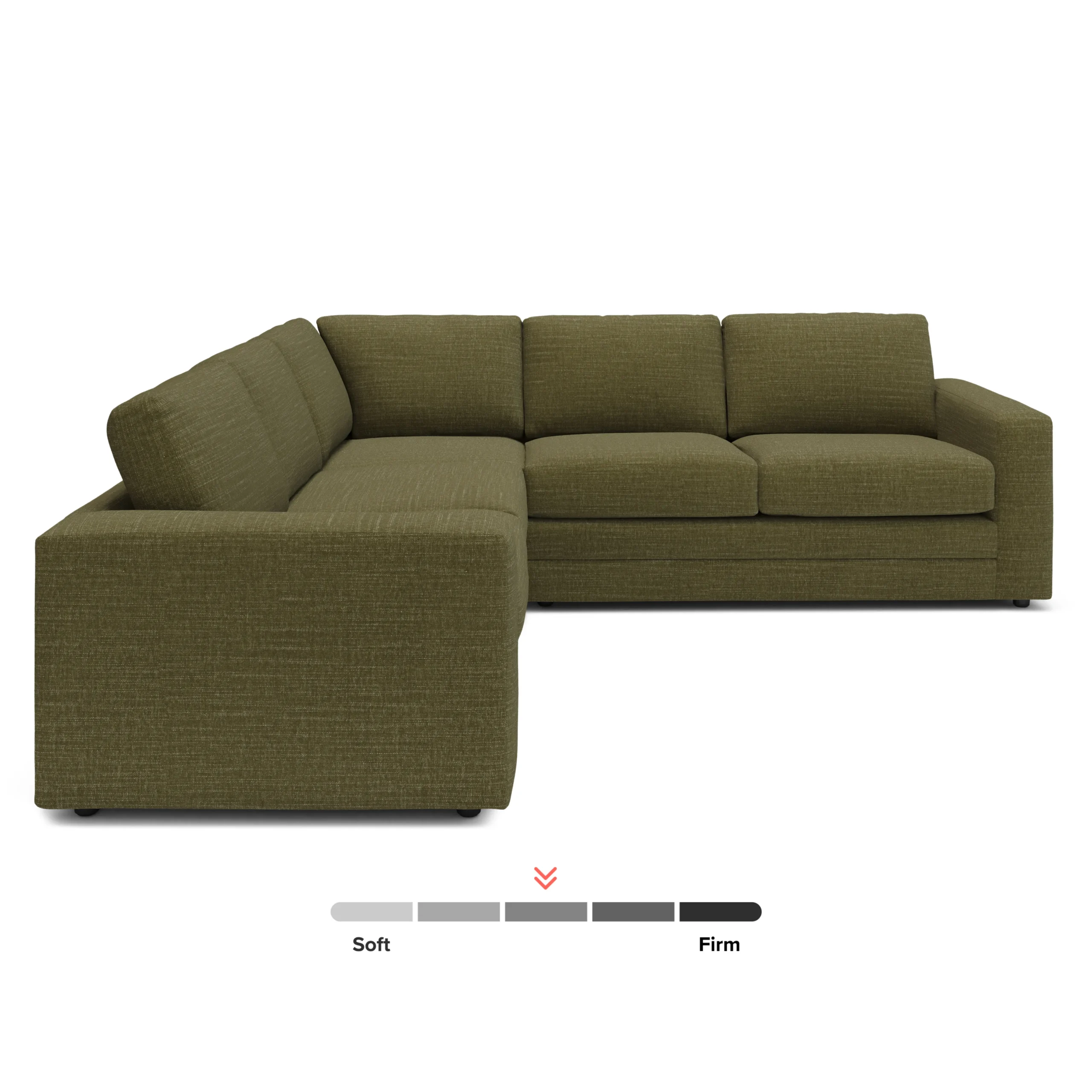 Riley 104_ Corner Sectional - Napa Moss - Image 3