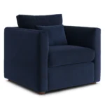 Marina 38_ Velvet Lounge Chair - Hale Ink