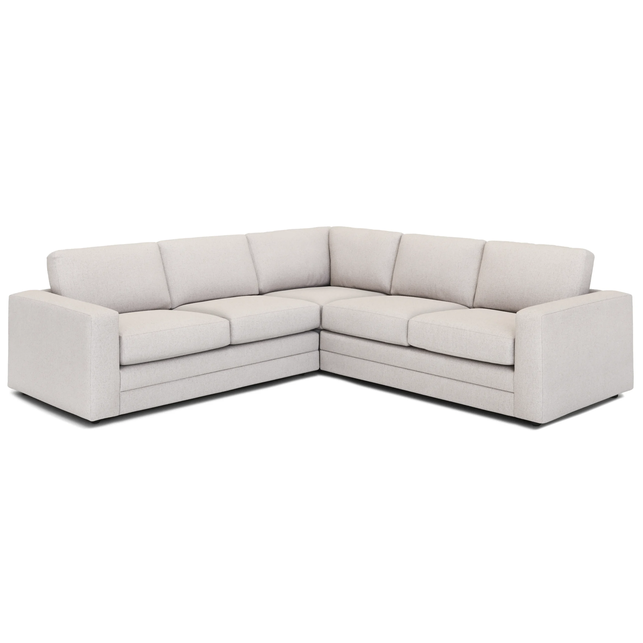 Riley 104_ Corner Sectional - Napa White - Image 3