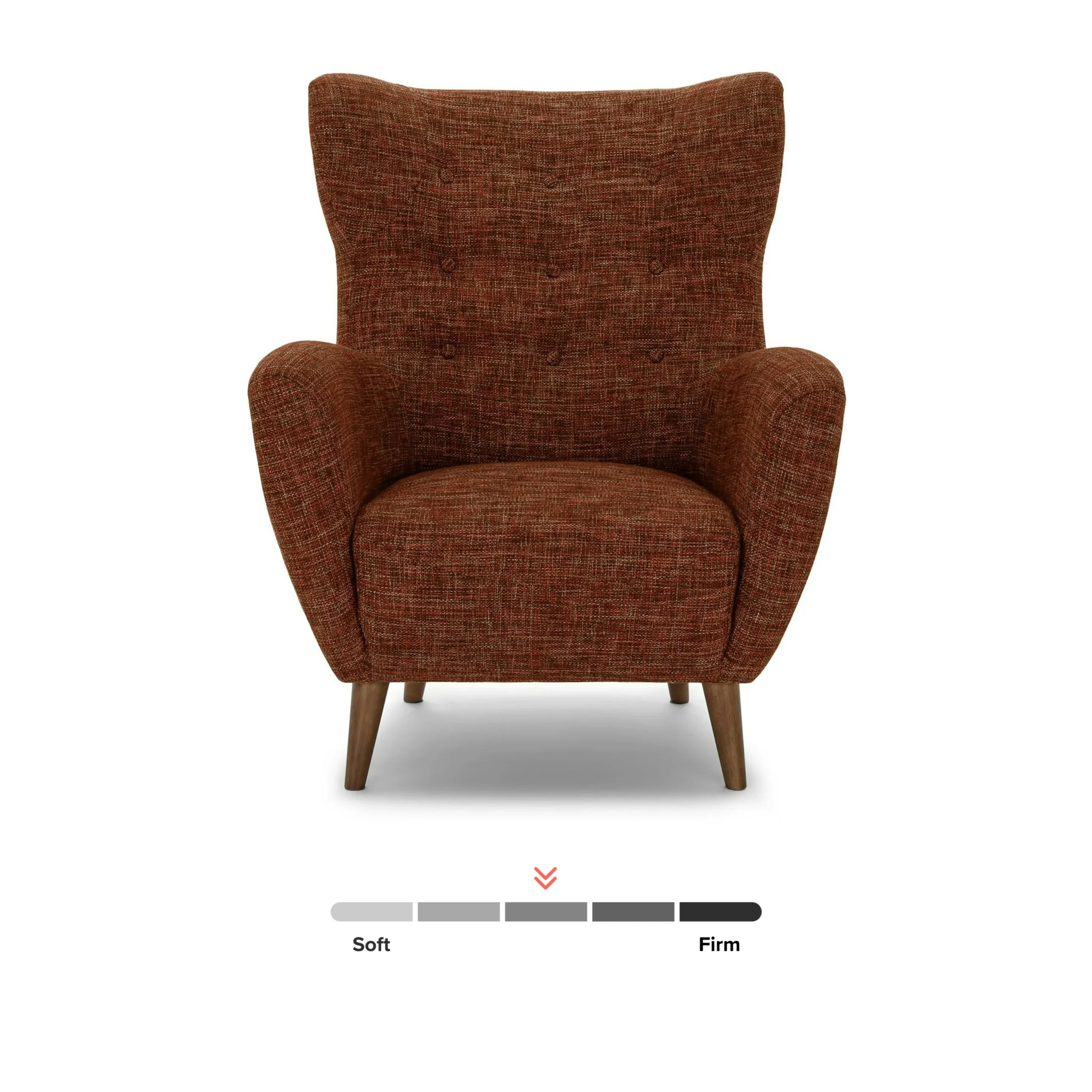 Mod 35_ Lounge Chair - Orange Spice - Image 9