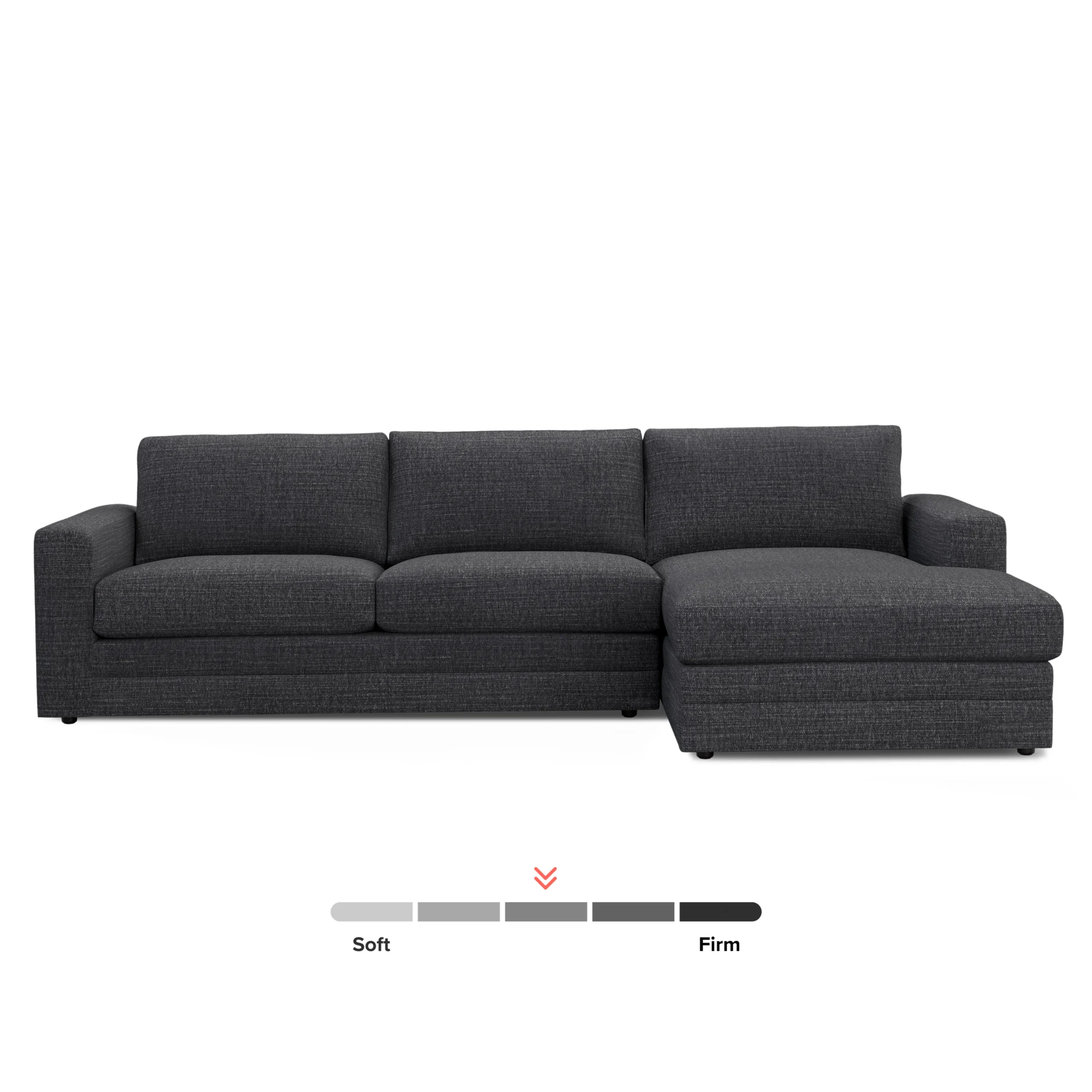 Riley 118.5_ Right Sectional - Napa Charcoal - Image 3