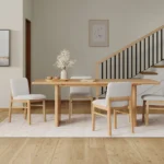 Mikkel Dining Chair - White Oak and Santolina Gray