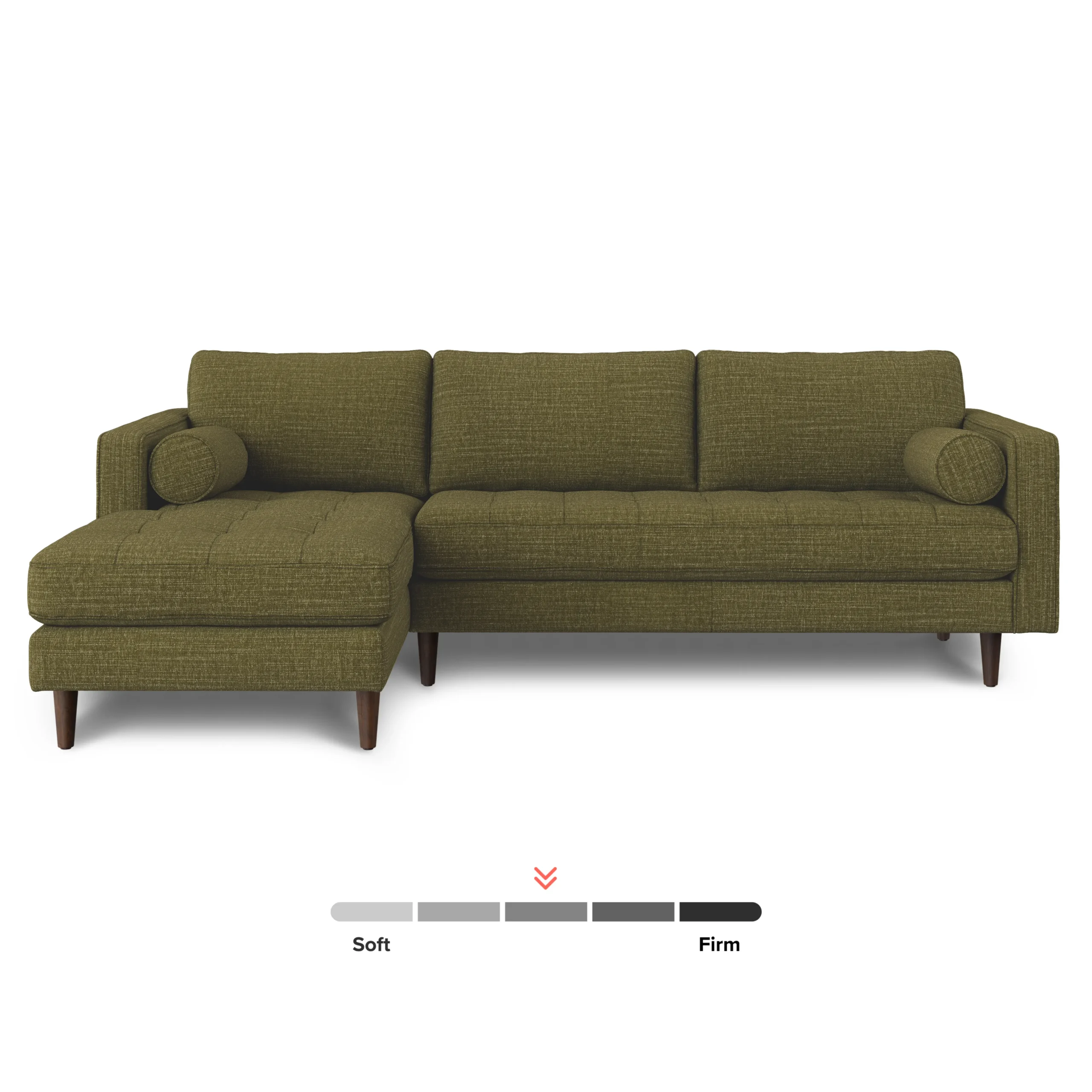 Sven 100_ Tufted Left Sectional - Napa Moss - Image 3