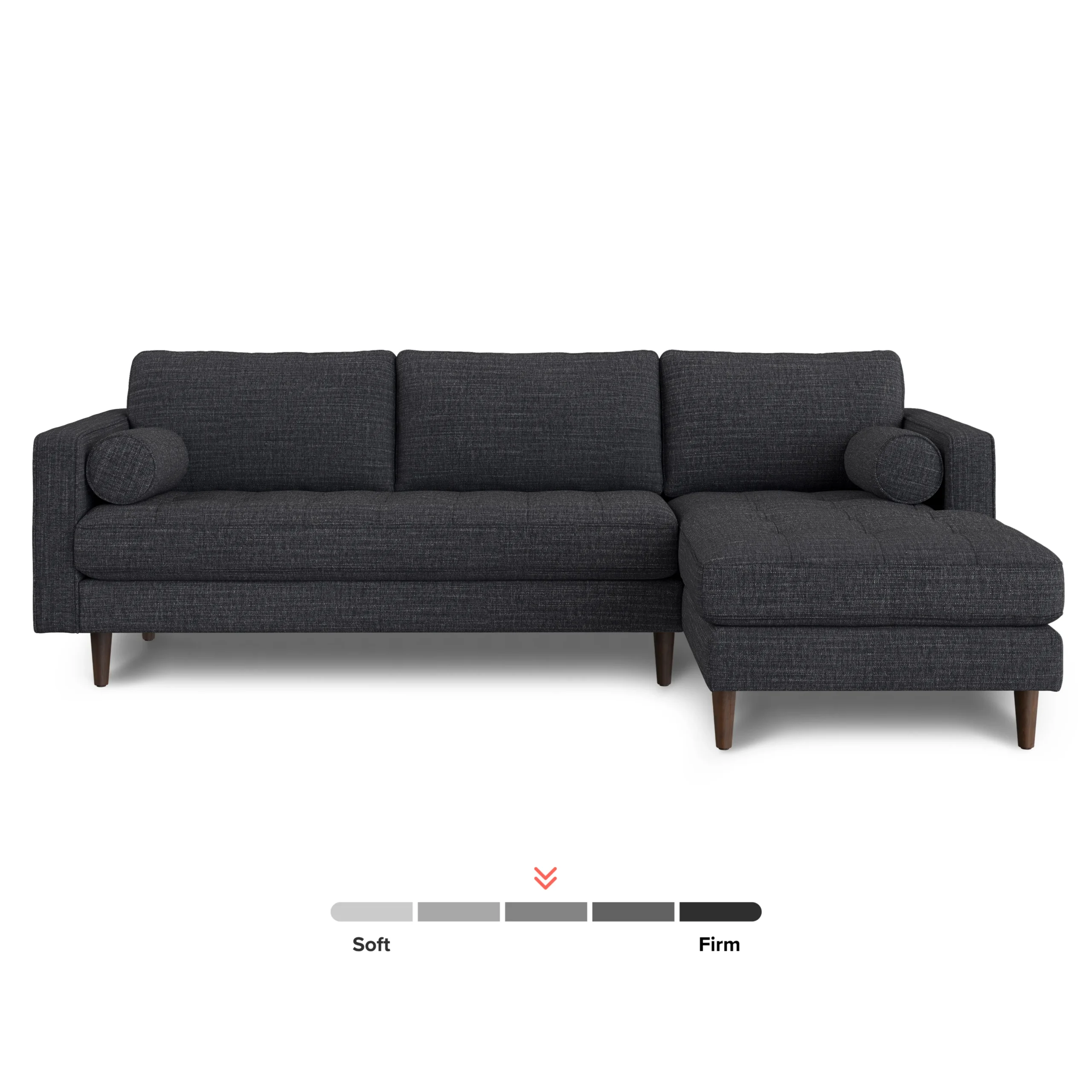 Sven 100_ Tufted Right Sectional - Napa Charcoal - Image 3