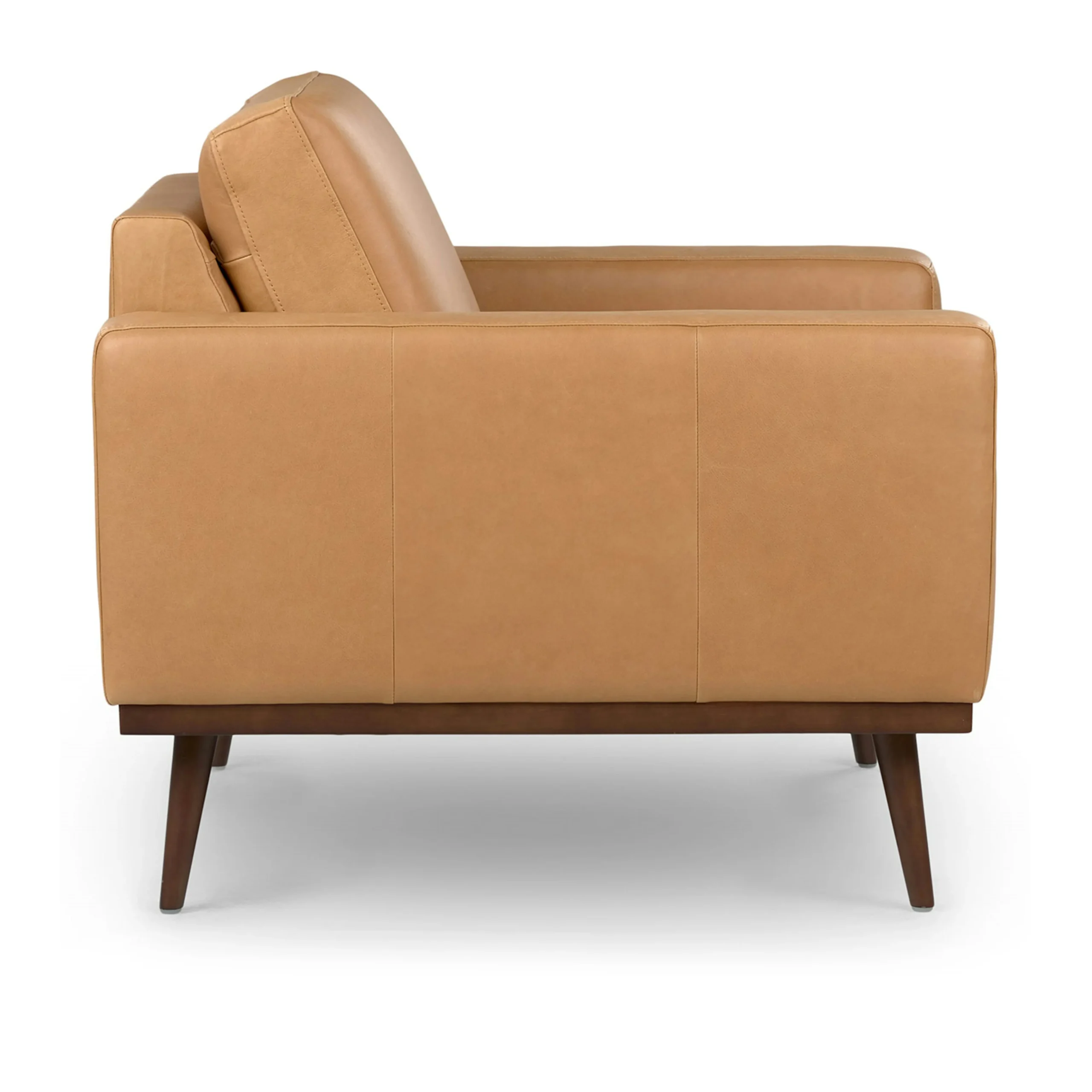Rhett 38.5_ Leather Lounge Chair - Charme Tan - Image 4