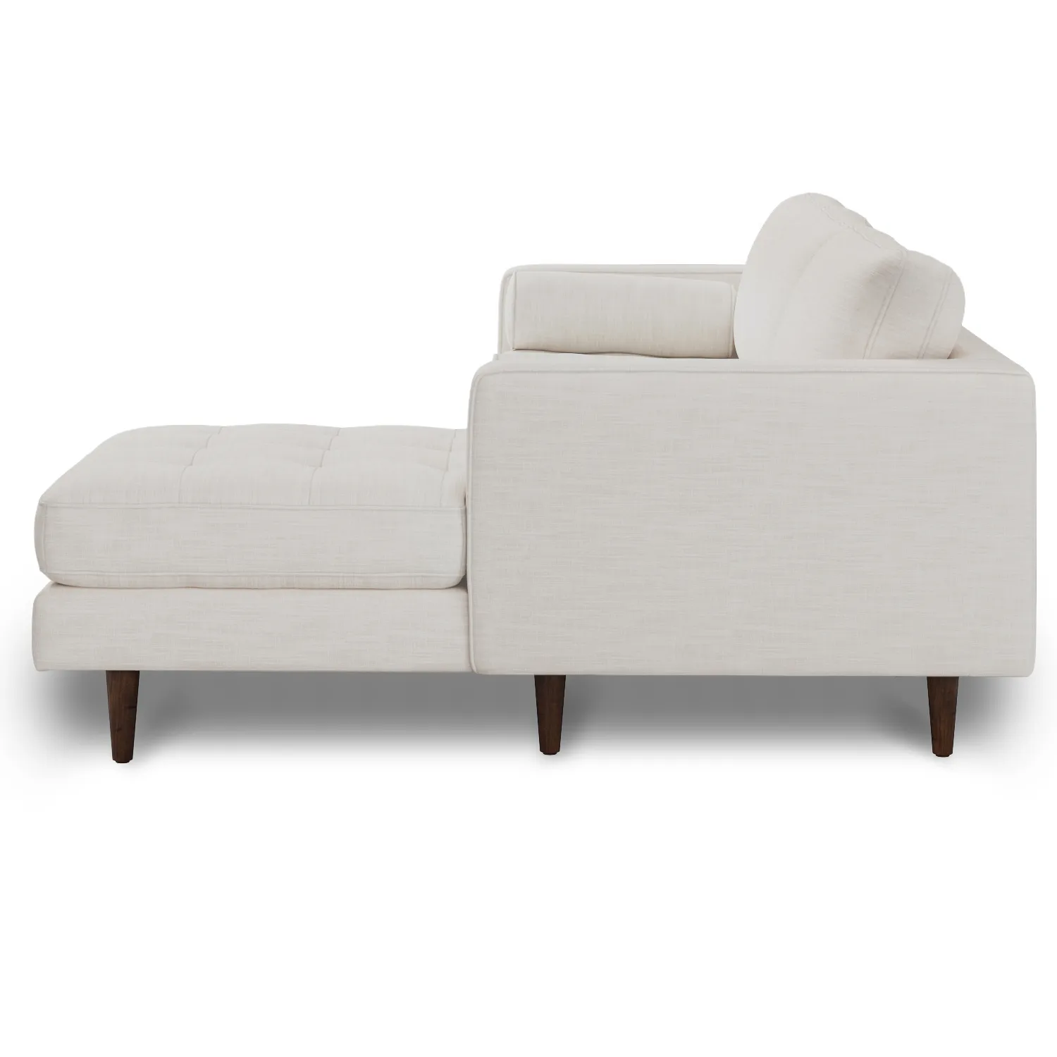 Sven 100_ Tufted Right Sectional - Biscuit Cream - Image 4