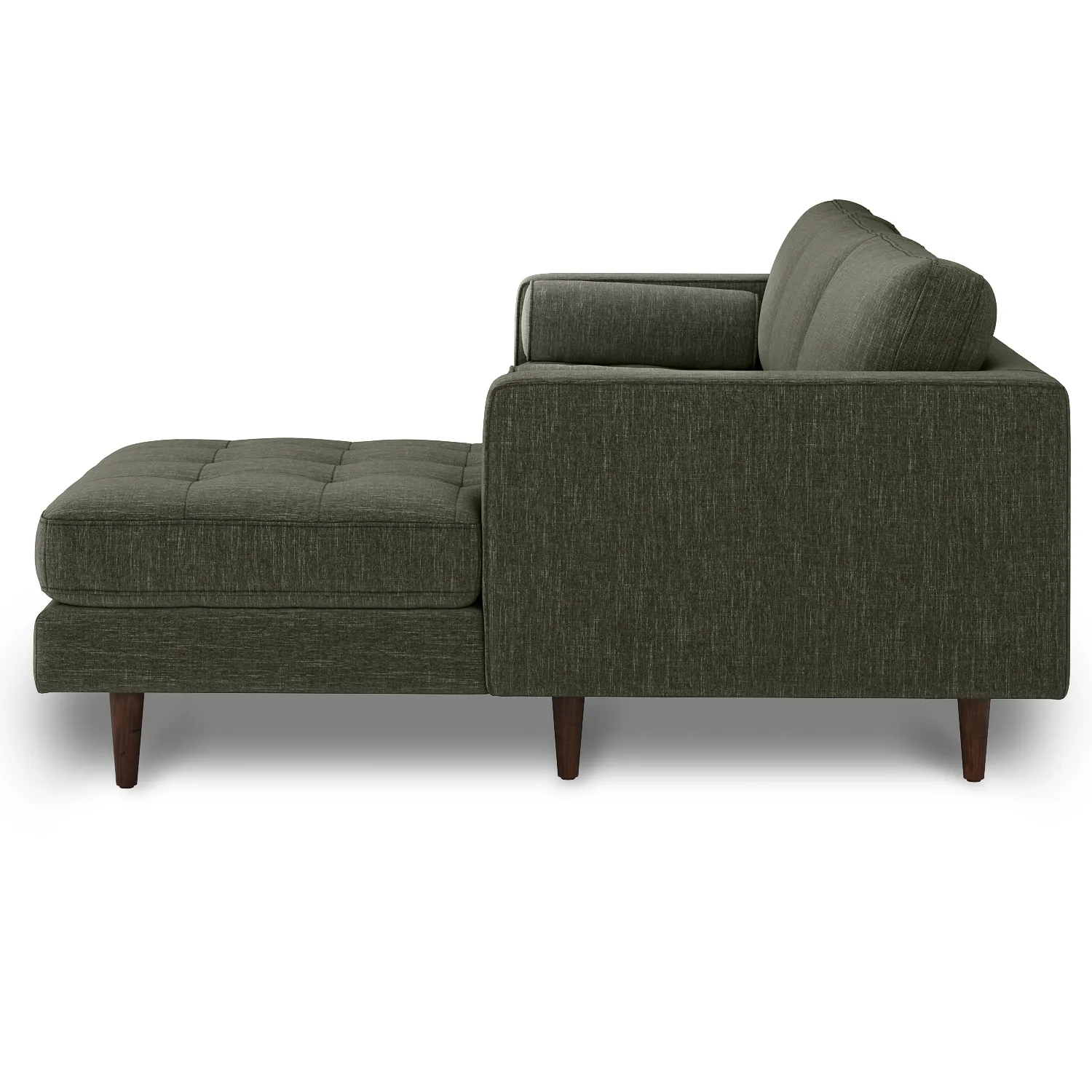 Sven 100_ Tufted Right Sectional - Fir Green - Image 4