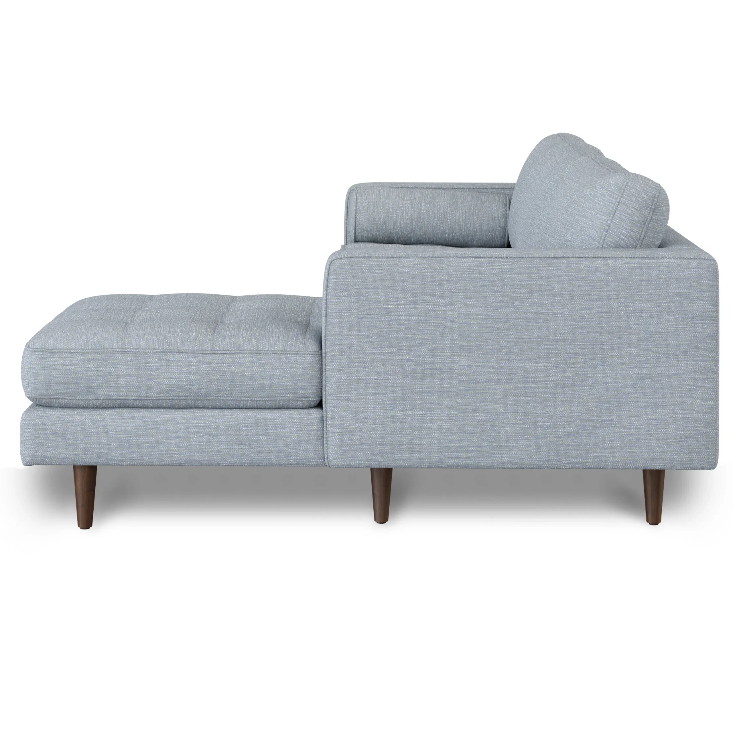 Sven 100_ Tufted Right Sectional - Silver Light Blue - Image 4