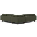 Sven 107" Tufted Corner Sectional - Fir Green