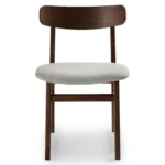Ecole Dining Chair - Walnut and Welsh Gray