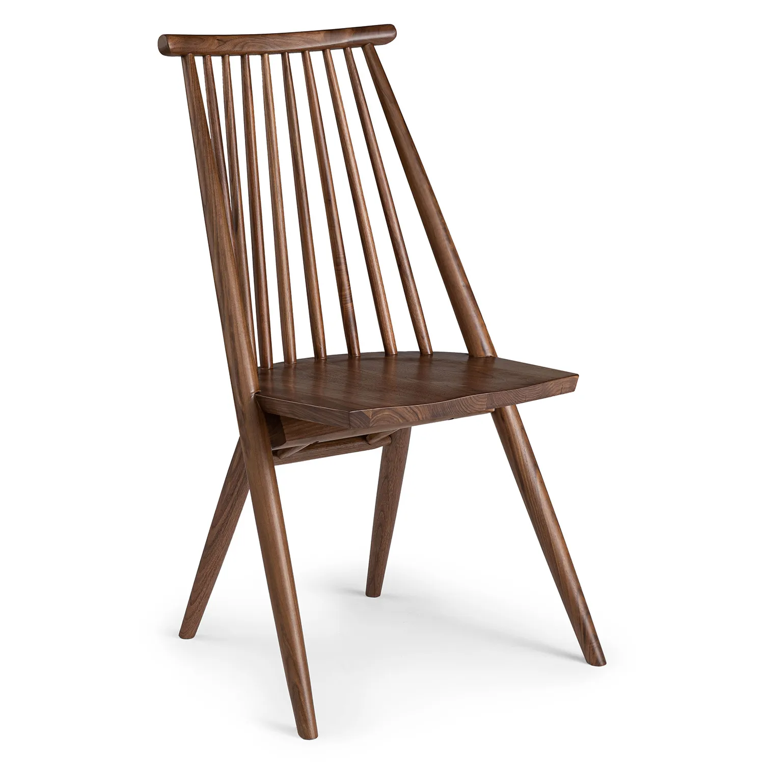 Dabo Dining Chair - Walnut - Image 4