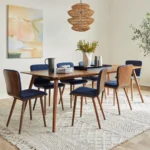 Seno 86.5_ Dining Table - Walnut