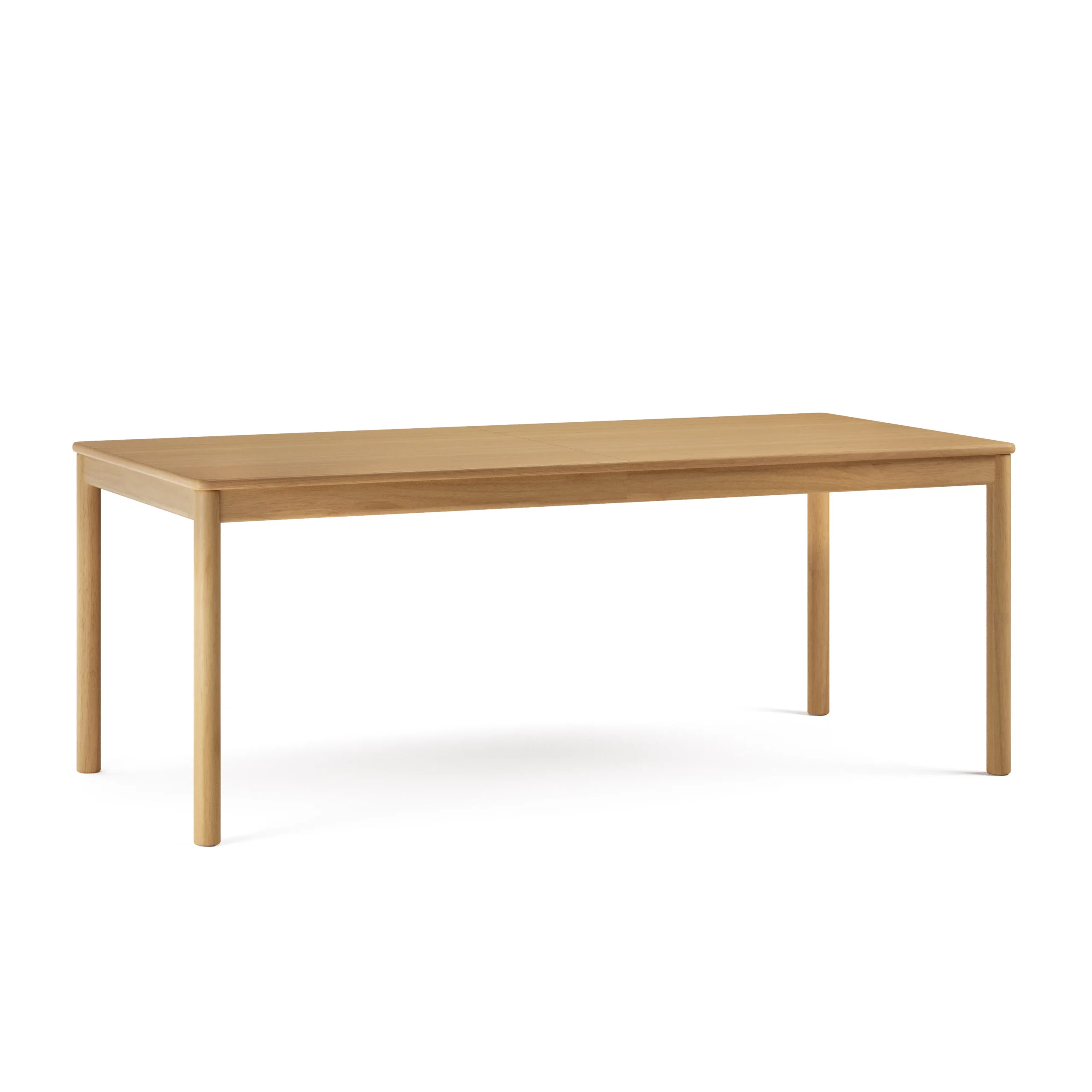 Heidi 78_ - 97.5_ Extendable Dining Table - White Oak - Image 4