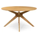 Conan 54_ Round Dining Table - Oak
