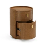 Miila 2-Drawer Nightstand - Smoked Oak