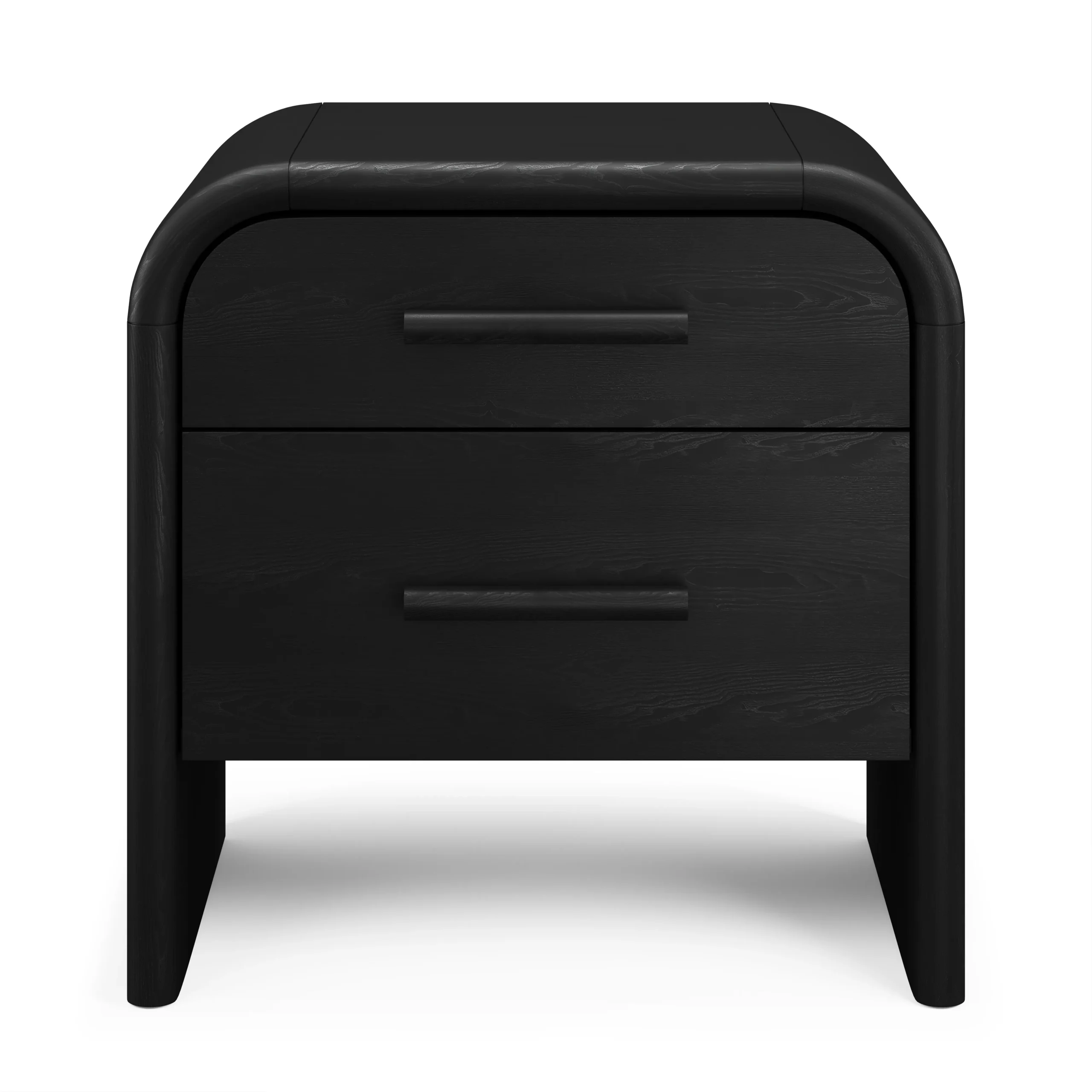 Faydra 2-Drawer Nightstand - Black - Image 4