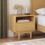 Cooper 1-Drawer Nightstand - Natural Oak