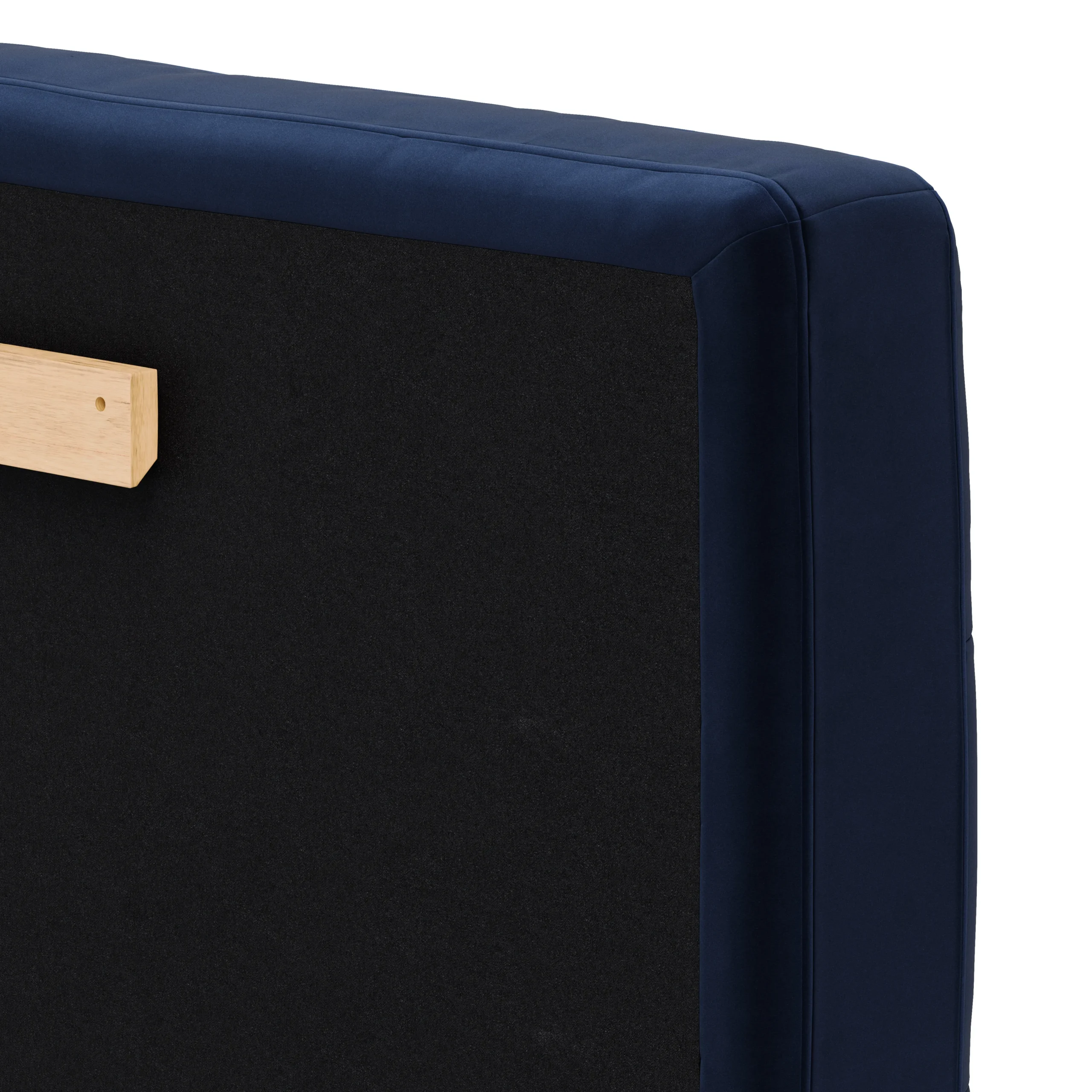 Sven Queen Tufted Velvet Headboard - Plush Cascadia Blue - Image 4