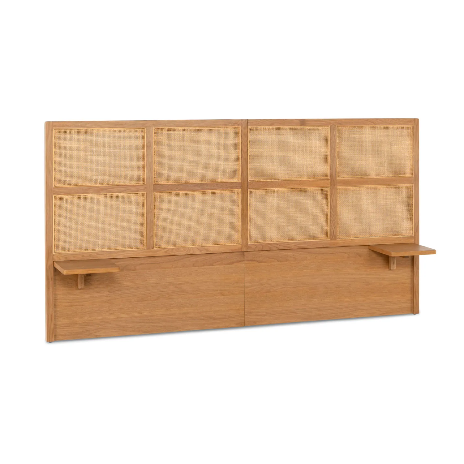Olalla Queen Headboard - Oak - Image 4