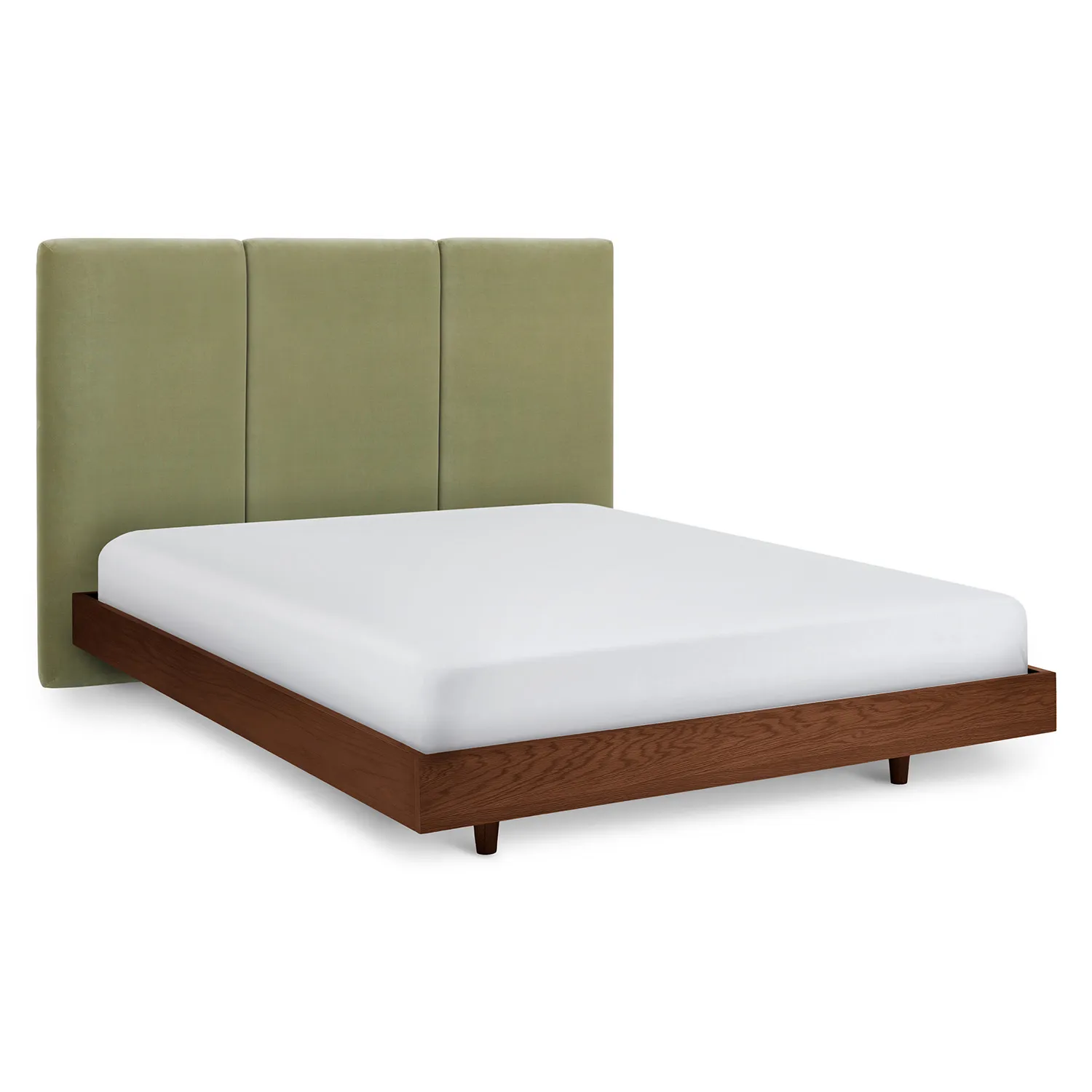 Noel Queen Velvet Headboard - Plush Pacific Sage - Image 4