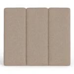 Noel Queen Tall Headboard - Sandstone Wool Bouclé