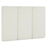 Noel Queen Headboard - Lunaria White Bouclé