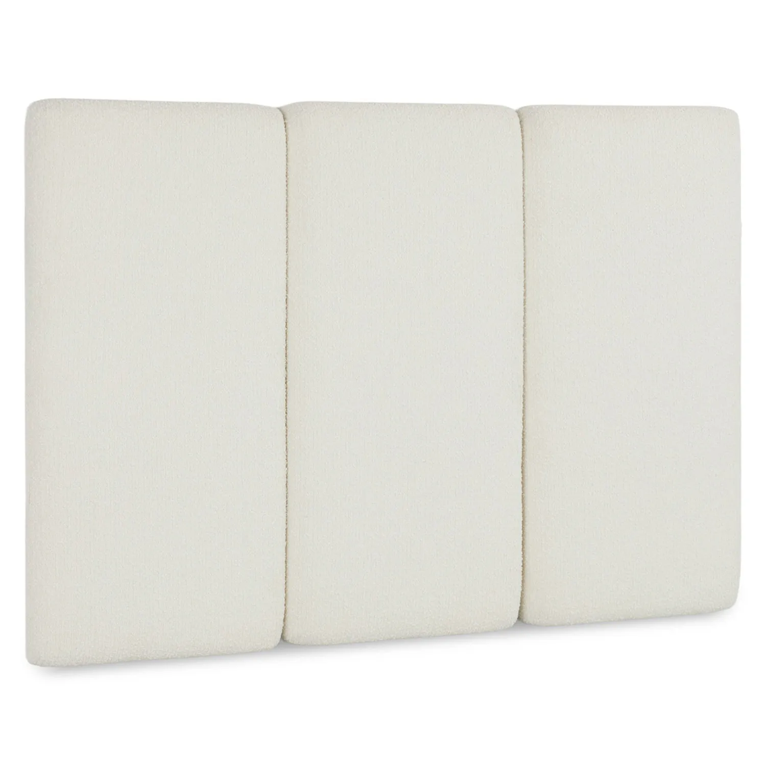 Noel Queen Headboard - Lunaria White Bouclé - Image 5