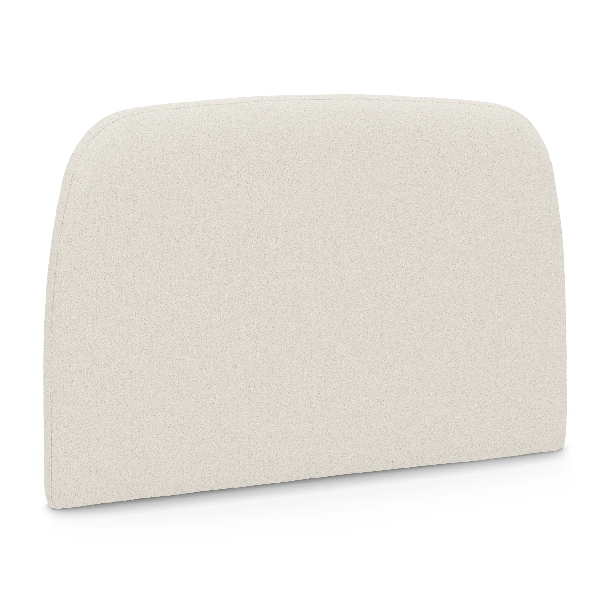 Kaleo Queen Headboard - Ivory Wool Bouclé - Image 4