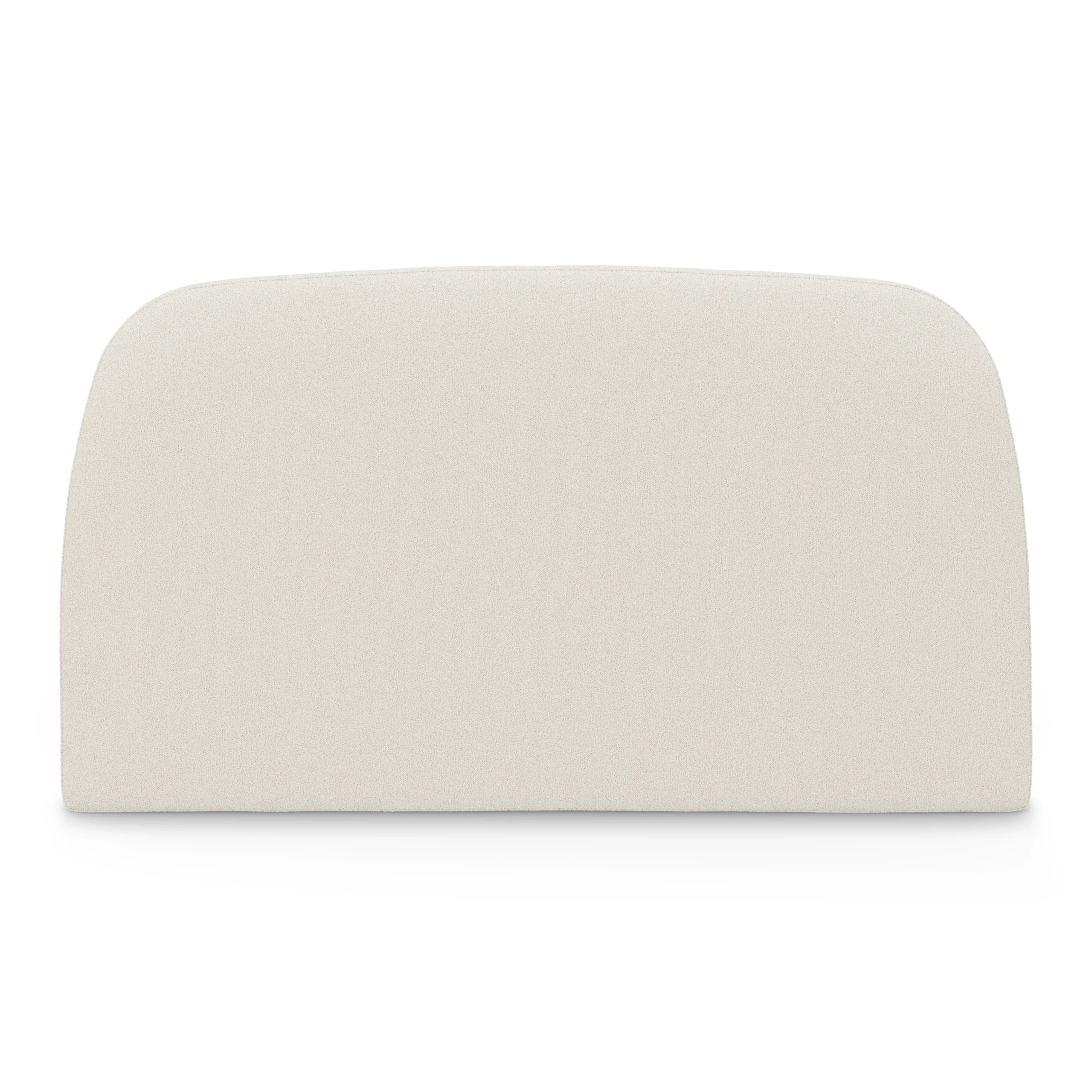 Kaleo King Headboard - Ivory Wool Bouclé - Image 4