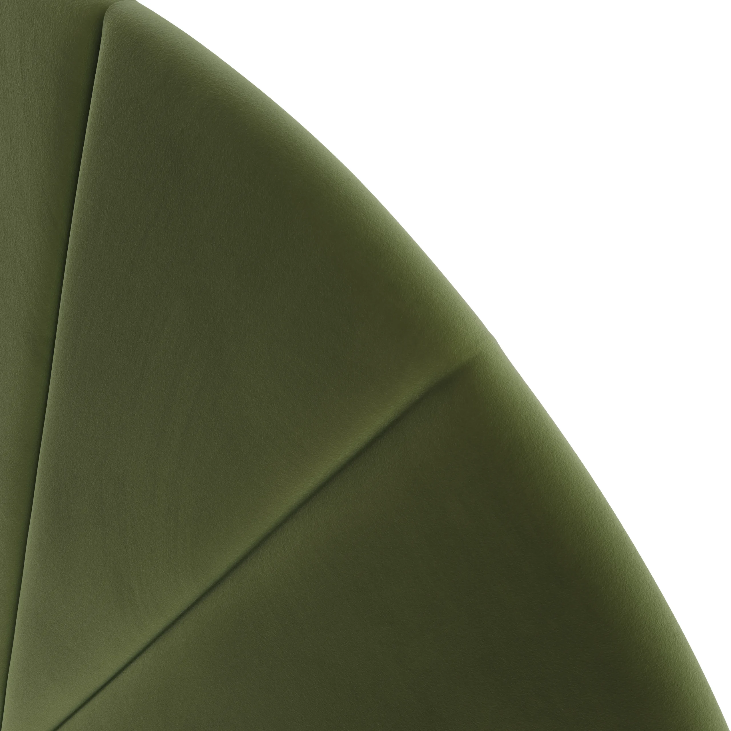 Almelo Full Velvet Headboard - Hale Serrano Green - Image 4