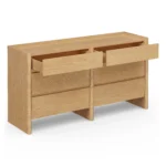 Torme 6-Drawer Double Dresser - White Oak