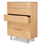 Nera 5-Drawer Chest - Oak