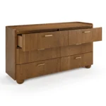 Miila 6-Drawer Double Dresser - Smoked Oak