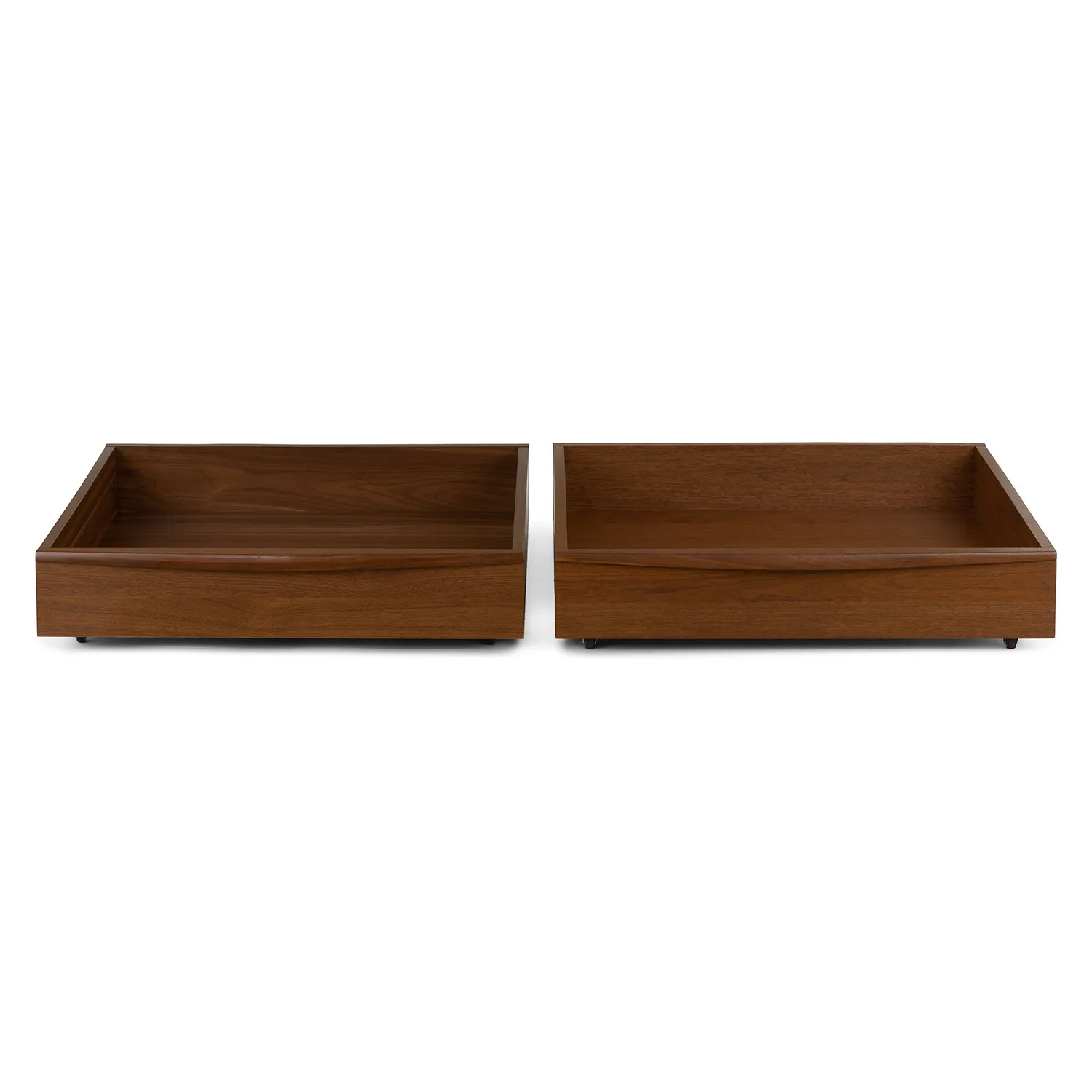Lenia Underbed Storage Drawer Set - Walnut - Image 4