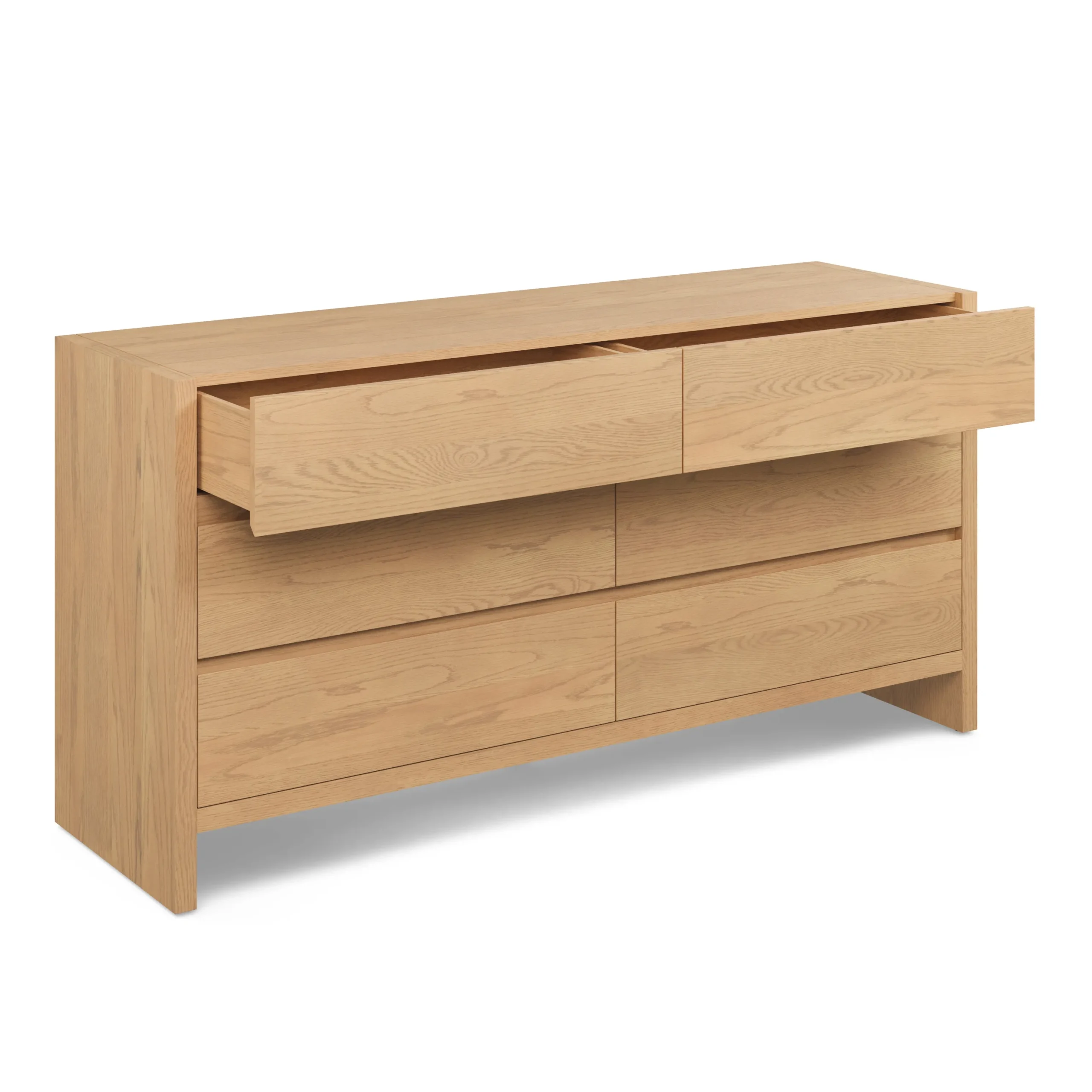 Leif 6-Drawer Double Dresser - White Oak - Image 4