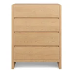 Leif 4-Drawer Chest - White Oak