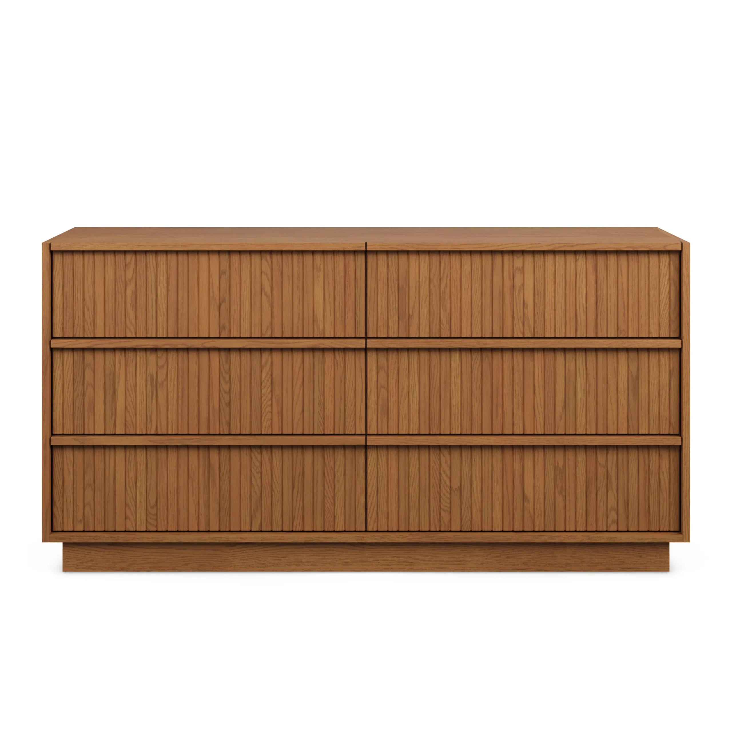 Kouva 6-Drawer Dresser - Smoked Oak - Image 4