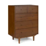 Cooper 5-Drawer Chest - Walnut