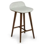Sede Counter Stool - Walnut and Mist Gray