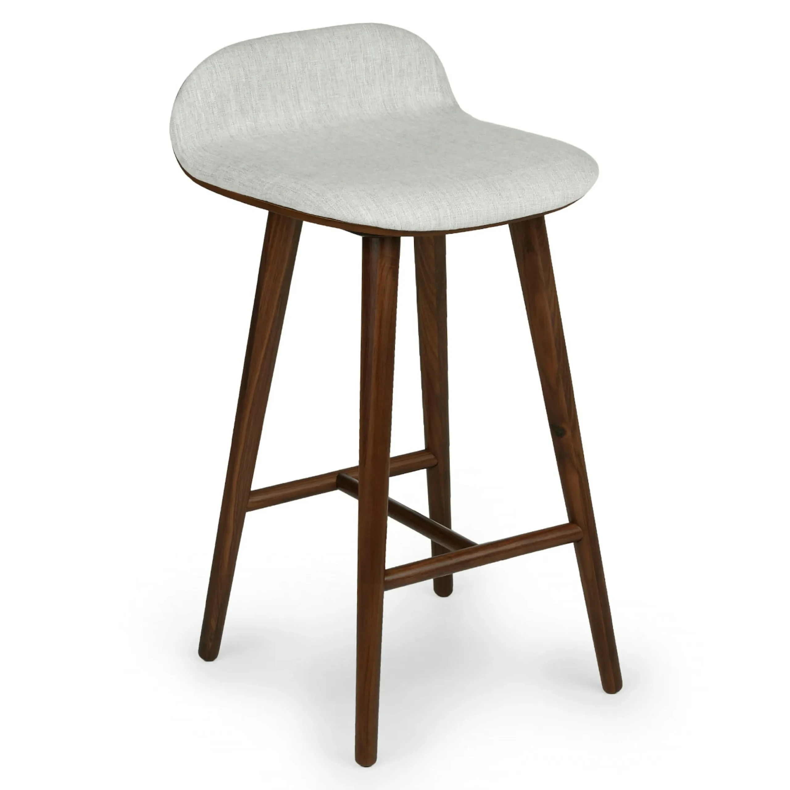 Sede Counter Stool - Walnut and Mist Gray - Image 4