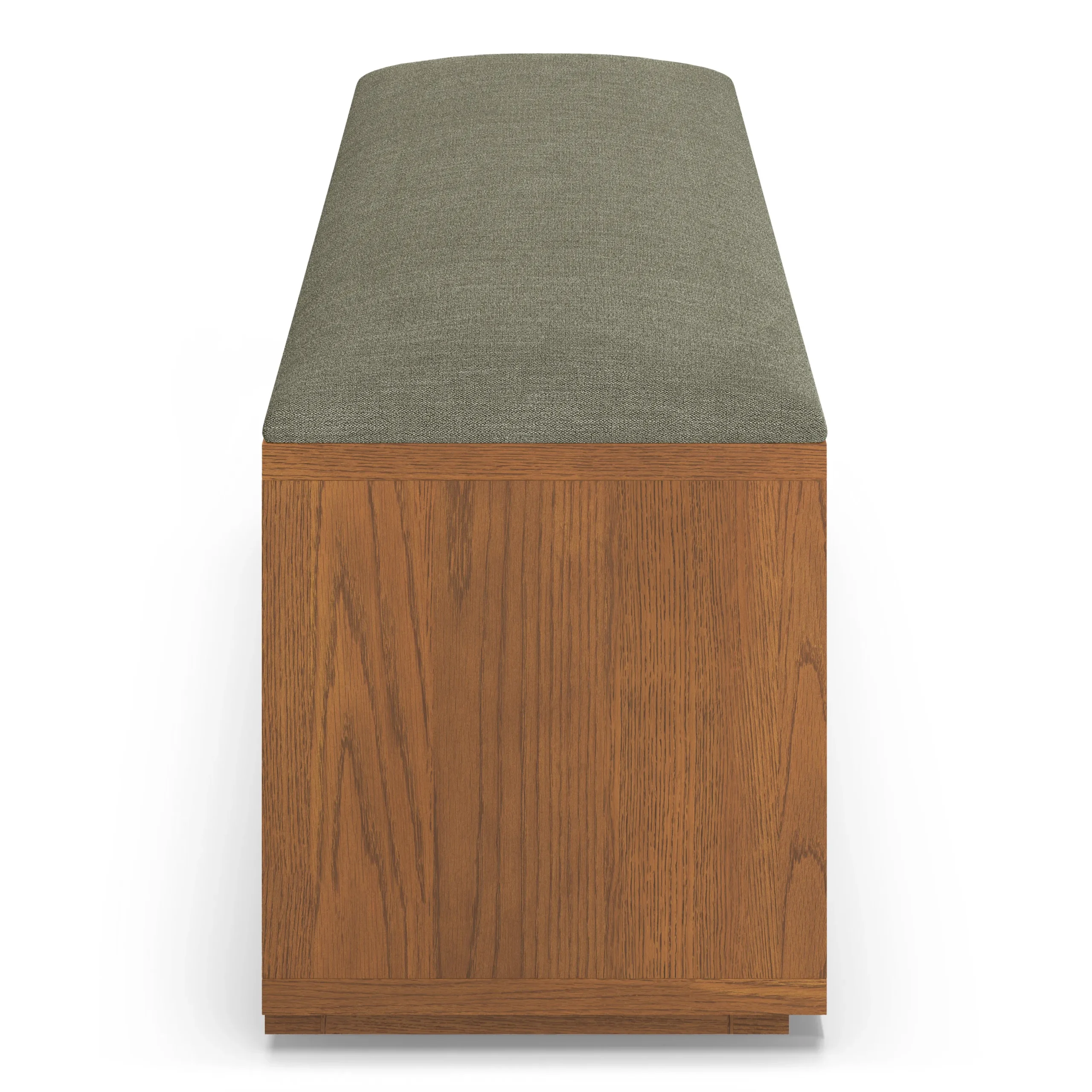 Kouva 47_ Bench - Smoked Oak and Algonquin Green - Image 5