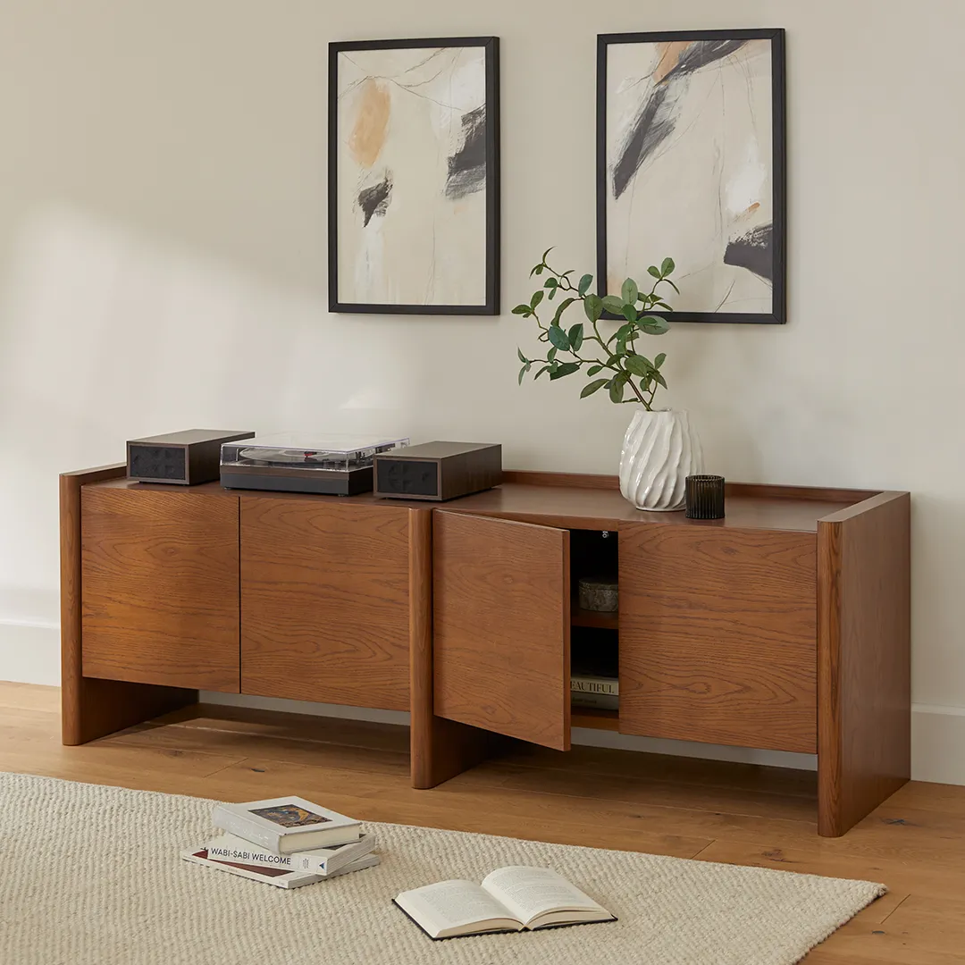 Torme 72_ Media Unit - Smoked Oak - Image 3